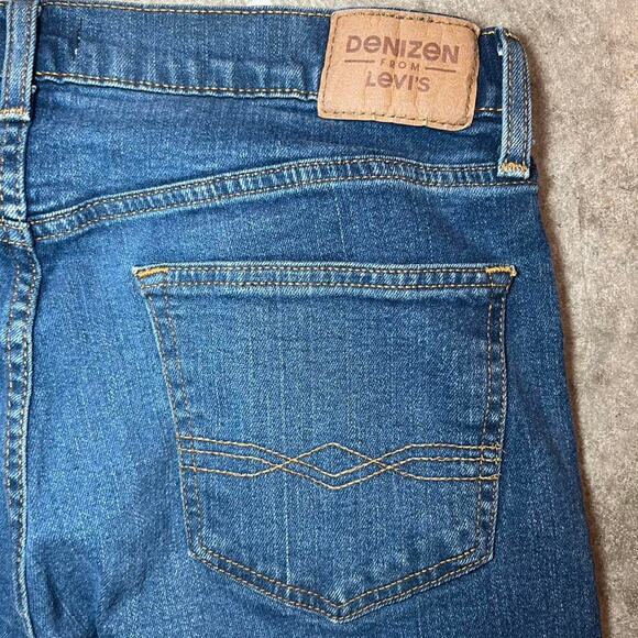 Denizen Levi's 285 Relaxed Fit Blue Straight Leg Jeans - Picture 5 of 8